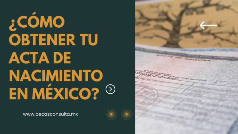 ¿Cómo obtener tu acta de nacimiento en México