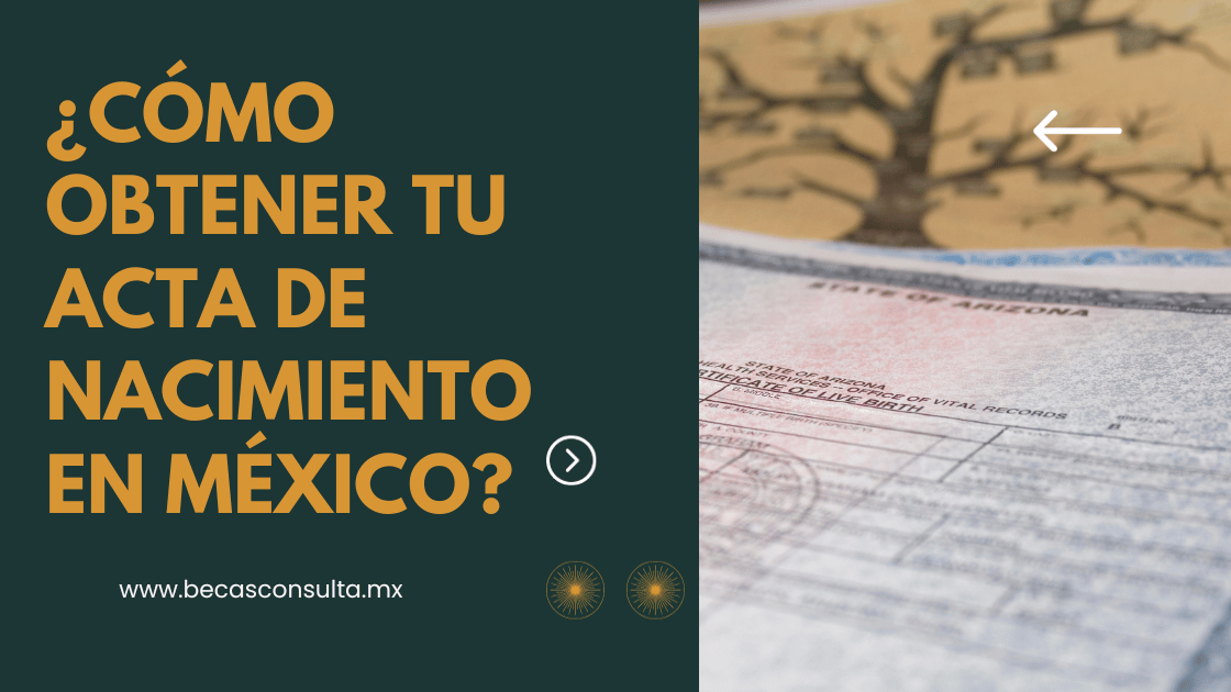 ¿Cómo obtener tu acta de nacimiento en México